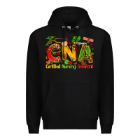 Black certified nursing assistant juneteenth Premium Hoodie - Zillion Design Studio
