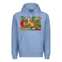 Colony Blue certified nursing assistant juneteenth Premium Hoodie - Zillion Design Studio