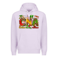 Lilac certified nursing assistant juneteenth Premium Hoodie - Zillion Design Studio