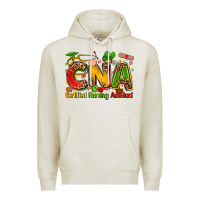 Oatmeal Heather certified nursing assistant juneteenth Premium Hoodie - Zillion Design Studio