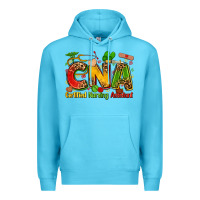 Ocean Blue certified nursing assistant juneteenth Premium Hoodie - Zillion Design Studio