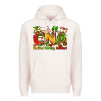Pale Pink certified nursing assistant juneteenth Premium Hoodie - Zillion Design Studio