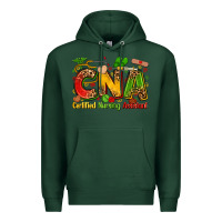 Sports Green certified nursing assistant juneteenth Premium Hoodie - Zillion Design Studio