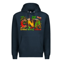 Navy certified nursing assistant juneteenth Premium Hoodie - Zillion Design Studio