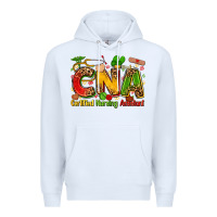 White certified nursing assistant juneteenth Premium Hoodie - Zillion Design Studio