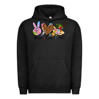 Pigment Black peace love art Urban Hoodie - texasbilliewilder
