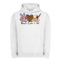 Pigment Lunar Rock peace love art Urban Hoodie - texasbilliewilder