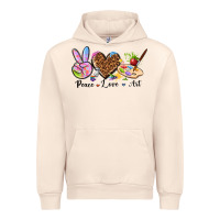 Sandshell peace love art Urban Hoodie - texasbilliewilder