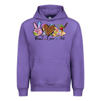 Tulip peace love art Urban Hoodie - texasbilliewilder