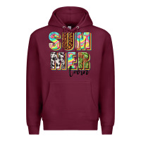 Burgundy summer lovin Premium Hoodie - texasbilliewilder