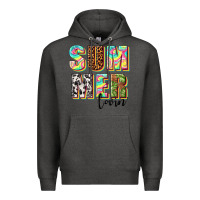 Charcoal Heather summer lovin Premium Hoodie - texasbilliewilder