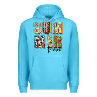 Ocean Blue summer lovin Premium Hoodie - texasbilliewilder