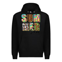 Black summer lovin Premium Hoodie - texasbilliewilder