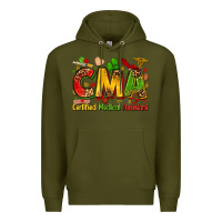 Army Green certified medical assistant juneteenth Premium Hoodie - Zillion Design Studio