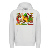 Dove Grey certified medical assistant juneteenth Premium Hoodie - Zillion Design Studio
