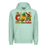 Seafoam certified medical assistant juneteenth Premium Hoodie - Zillion Design Studio