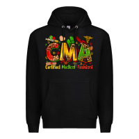 Black certified medical assistant juneteenth Premium Hoodie - Zillion Design Studio