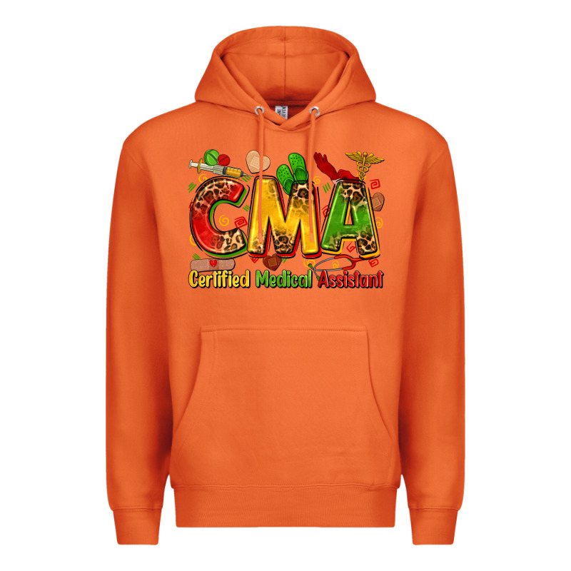 Certified Medical Assistant Juneteenth Premium Hoodie by Zillion Design Studio | Teevron