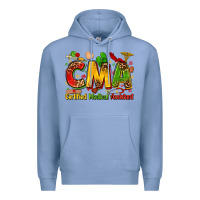 Colony Blue certified medical assistant juneteenth Premium Hoodie - Zillion Design Studio