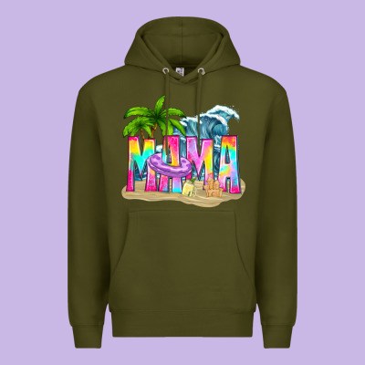 Summer Mama Premium Hoodie Designed By Texasbilliewilder