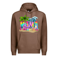 Chestnut summer mama Premium Hoodie - texasbilliewilder