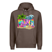 Coffee summer mama Premium Hoodie - texasbilliewilder