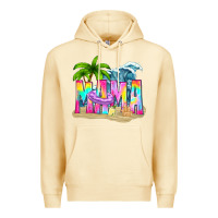 Pina Colada summer mama Premium Hoodie - texasbilliewilder