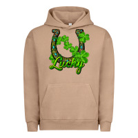 Pigment Burro lucky shamrock horseshoe Urban Hoodie - RanaPortraitStore
