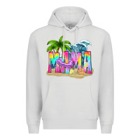 Dove Grey summer mama Premium Hoodie - texasbilliewilder