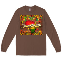 Chestnut Juneteenth Long Sleeve Tee - BarkalooDesign
