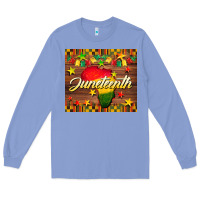Colony Blue Juneteenth Long Sleeve Tee - BarkalooDesign