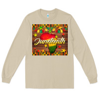 Mushroom Juneteenth Long Sleeve Tee - BarkalooDesign