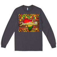 Smoke Juneteenth Long Sleeve Tee - BarkalooDesign