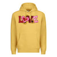 Antique Gold valentine's day love sunflowers Premium Hoodie - RanaPortraitStore
