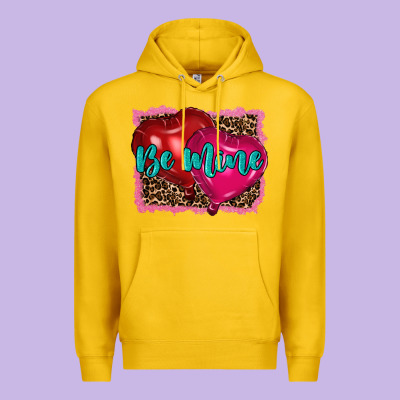 Valentine's Day Be Mine Premium Hoodie Designed By Ranaportraitstore
