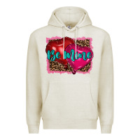 Oatmeal Heather valentine's day be mine Premium Hoodie - RanaPortraitStore