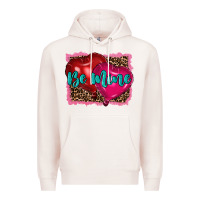 Pale Pink valentine's day be mine Premium Hoodie - RanaPortraitStore