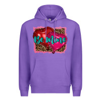 Purple valentine's day be mine Premium Hoodie - RanaPortraitStore