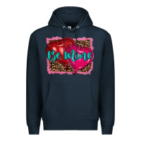 Navy valentine's day be mine Premium Hoodie - RanaPortraitStore
