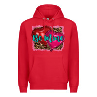 Red valentine's day be mine Premium Hoodie - RanaPortraitStore