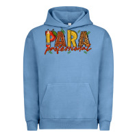 Pigment Pebble Blue paraprofessional Urban Hoodie - texasbilliewilder