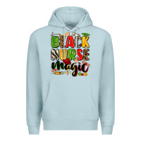 Blue Mist black nurse magic Premium Hoodie - Zillion Design Studio