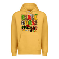 Mustard black nurse magic Premium Hoodie - Zillion Design Studio
