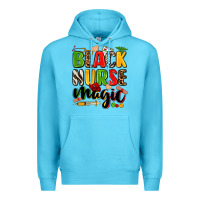 Ocean Blue black nurse magic Premium Hoodie - Zillion Design Studio