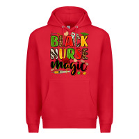 Red black nurse magic Premium Hoodie - Zillion Design Studio