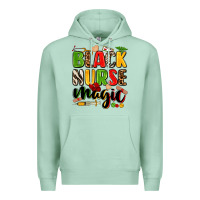 Seafoam black nurse magic Premium Hoodie - Zillion Design Studio