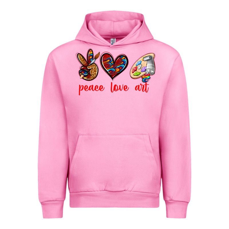 Peace Love Art Urban Hoodie by texasbilliewilder | Teevron