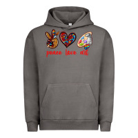 Pigment Tornado peace love art Urban Hoodie - texasbilliewilder