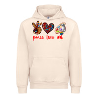 Sandshell peace love art Urban Hoodie - texasbilliewilder