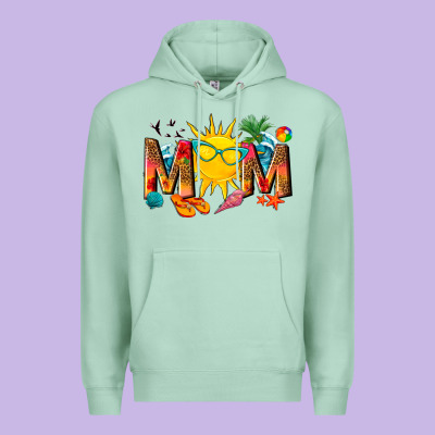 Summer Mom Premium Hoodie Designed By Texasbilliewilder